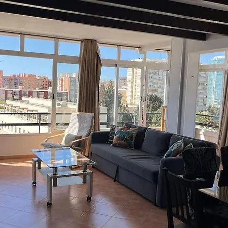 Atico Duplex Con Piscina Y Vista Al Mar 公寓 托雷莫利诺斯