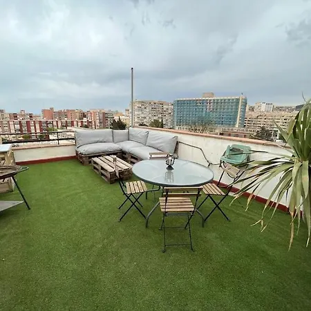 公寓 Atico Duplex Con Piscina Y Vista Al Mar